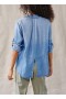 Button Down | Women Bella Dahl Split Back Button Down - Medium Ombre Wash