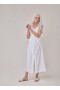 Maxi Dresses | Women Bella Dahl Belted Button Front Sleeveless Dress- White