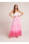 Maxi Dresses | Women Bella Dahl Strapless Linen Maxi Dress - Pink Ombre Dye