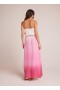 Maxi Dresses | Women Bella Dahl Strapless Linen Maxi Dress - Pink Ombre Dye