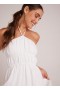 Midi Dresses | Women Bella Dahl Gathered Halter Midi Dress - White
