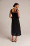 Midi Dresses | Women Bella Dahl Smocked Linen Midi Dress - Black