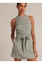 Mini Dresses | Women Bella Dahl Fitted Zip Back Dress - Sage Oasis
