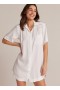 Mini Dresses | Women Bella Dahl Ladder Trim Shirt Dress - White