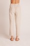 Pants | Women Bella Dahl Relaxed Pleat Front Trouser - Linen Sand