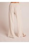 Pants | Women Bella Dahl Side Slit Wide Leg Pant - Playa Sand Stripe