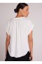 Short Sleeve | Women Bella Dahl Cap Sleeve Henley - Off White