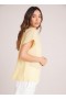 Short Sleeve | Women Bella Dahl Short Sleeve Pocket Pullover - Citron Yellow