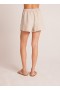 Shorts | Women Bella Dahl Pleat Front Trouser Short - Linen Sand