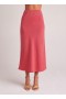 Skirts | Women Bella Dahl Bias Midi Skirt - Riviera Red