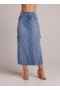 Skirts | Women Bella Dahl Edie Cargo Long Skirt - Pacific Salt Wash
