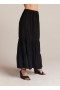Skirts | Women Bella Dahl Ladder Trim Tiered Maxi Skirt - Black