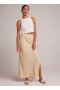 Skirts | Women Bella Dahl Side Slit Bias Maxi Skirt - Classic Khaki