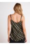 Sleeveless | Women Bella Dahl Frayed Cami - Olive Plaid