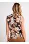 Sleeveless | Women Bella Dahl Sleeveless Notch Collar Button Down - Harvest Floral Print
