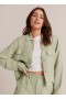 Sweaters & Jackets | Women Bella Dahl Lily Frayed Hem Jacket - Muted Army