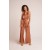Rompers & Jumpsuits | Women Bella Dahl Smocked Halter Neck Jumpsuit - Curacao Coconut