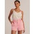 Shorts | Women Bella Dahl Callie Ruffle Short - Blossom Pink