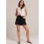 Shorts | Women Bella Dahl Kayla Ruffle Waist Sash Short - Black