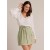 Skirts | Women Bella Dahl Linen Cargo Mini Skirt - Pale Palm