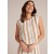 Sleeveless | Women Bella Dahl Boxy Button Back Top - Redwood Stripe