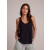 T-Shirts | Women Bella Dahl Scoop Neck Tank - Black