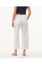  Calça feminina Bella Dahl Saige Wide Leg Crop - Branca