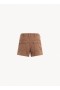  Shorts | Calça curta feminina Bella Dahl Sol Utility Tab - Marrom Sahara