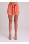 Shorts | Shorts femininos Bella Dahl com amarração - Clay Oasis