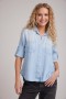  Camicia con bottoni | Camicia con bottoni Bella Dahl con spacco posteriore da donna - Lavaggio Sunbleach