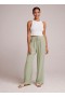  Pantaloni | Pantaloni a gamba larga con pieghe da donna Bella Dahl - Coastal Sage