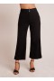  Pantaloni | Donna Bella Dahl Saige Wide Leg Crop - Nero