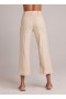  Pantaloni | Donna Bella Dahl SAIGE - WIDE LEG CROP - Samba Sand