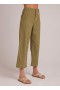  Pantaloni | Donna Bella Dahl Saige Wide Leg Crop - Tropical Olive