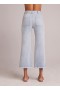  Pantaloni | Donna Bella Dahl Sarah Frayed Hem Wide Leg Crop - Lavaggio Ocean Mist