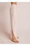 Pantaloni | Pantaloni a gamba larga con spacchi laterali Bella Dahl da donna - Playa Sand Stripe