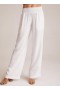  Pantaloni | Donna Bella Dahl Smocked Waist Wide Leg - Bianco