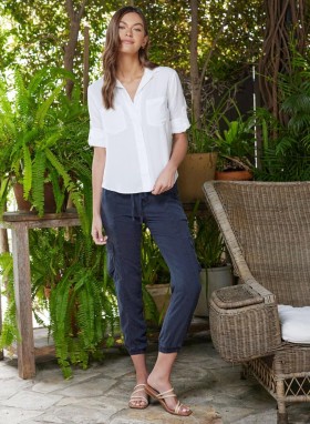  Pantaloni | Pantaloni cargo da donna Bella Dahl - Neri