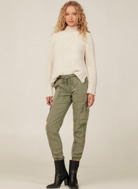  Pantaloni | Pantaloni cargo da donna Bella Dahl - Soft Army