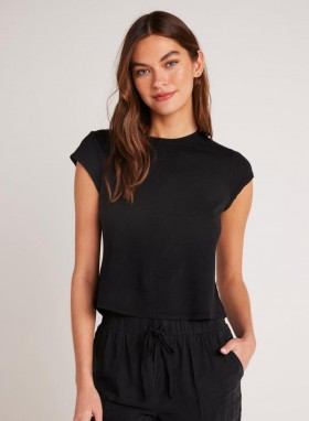  Magliette | Maglietta girocollo da donna Bella Dahl Baby - Nera