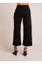 パンツ | レディース Bella Dahl Saige ワイドレッグ クロップ - ブラック