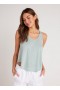  Tシャツ | レディース Bella Dahl スクープネック タンクトップ - オアシスグリーン