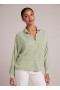  Button Down | Dame Bella Dahl Dolman Erme Button Down - Coastal Sage