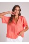  Button Down | Dame Bella Dahl Kortermet Flagrende Button Down - Hibiscus Bloom