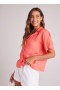  Button Down | Dame Bella Dahl Kortermet Flagrende Button Down - Hibiscus Bloom