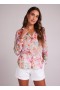  Langermet | Dame Bella Dahl Full Button Down Hipster-skjorte - Ipanema blomstertrykk