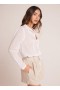  Langermet | Dame Bella Dahl Pintuck Crop Button Down - Hvit