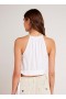  Ermeløs | Dame Bella Dahl Cropped Side Tie Halter - Hvit