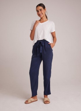  Bukser | Dame Bella Dahl Rose Easy Trouser - Brasiliansk marineblå