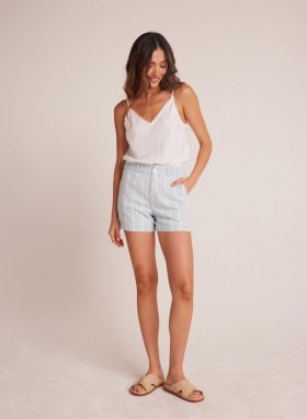  Shorts | Dame Bella Dahl Elle Playa Bukse Short - Bleach Stripe Wash